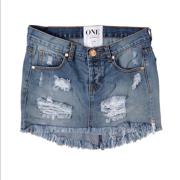 One Teaspoon Dresses & Skirts - One Teaspoon Junkyard Skirt
